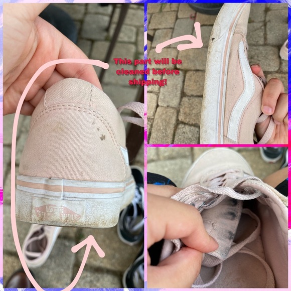 Pink Old Skool Vans - Picture 3 of 4